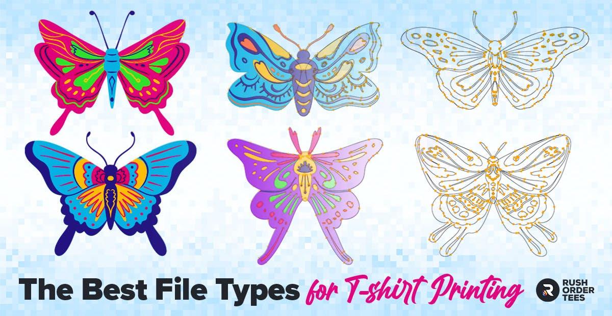 Preview image for The Best File Types For T-Shirt Printing