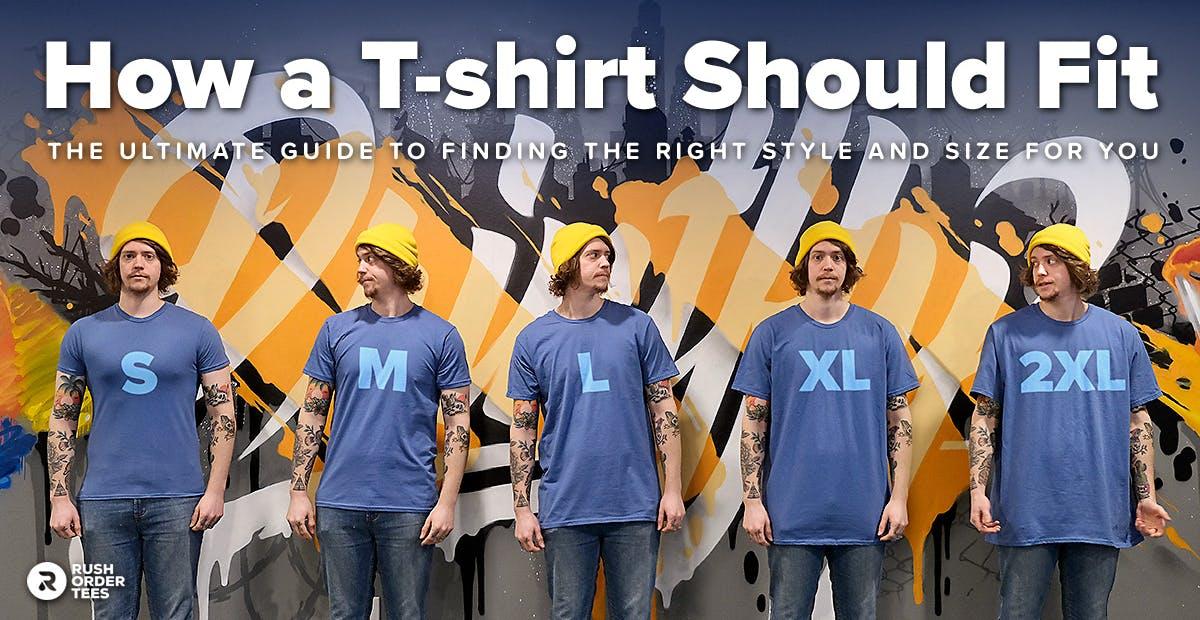 Preview image for How a T-shirt Should Fit: The Ultimate Guide To Choosing the Right Style and Size