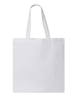 Custom Q-Tees Canvas Tote Bag | Design Online